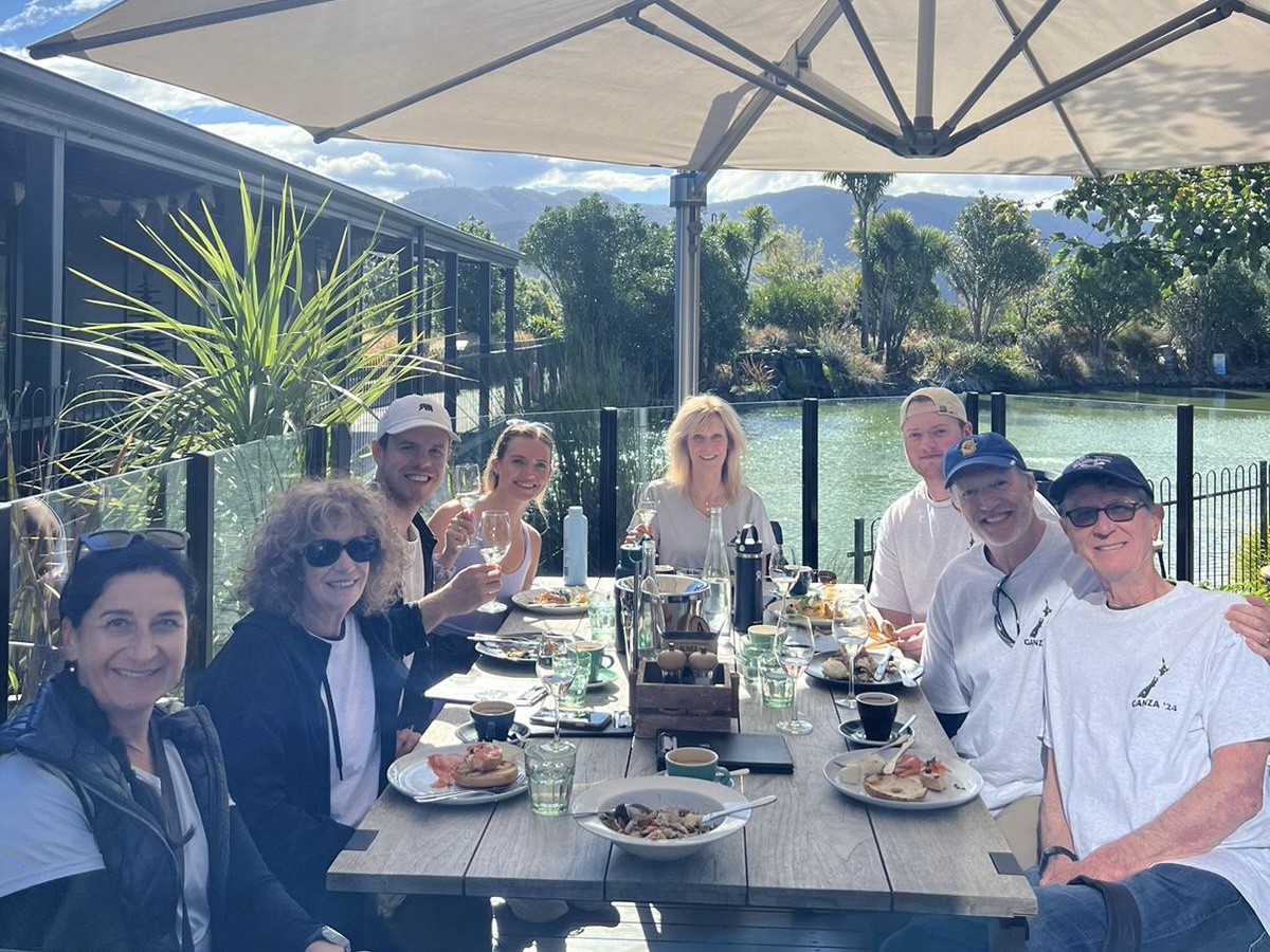 Lunch and Wine at WhiteHaven Cellar Door in Marlborough New Zealand