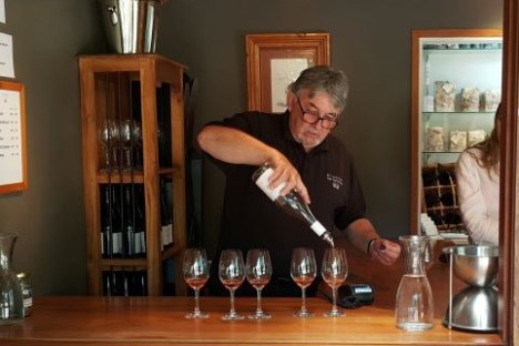a man sitting at a table
